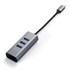 Adaptador USB-C 2 em 1 USB 3.0 com Ethernet - Satechi
