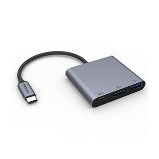 Adaptador USB-C para AV Digital multiportas HDMI - Thunderbolt 3 para MacBook - EzQuest