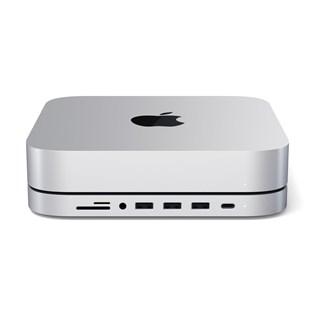 Base e Hub Multi portas para Mac Mini USB Tipo-C Prata - Satechi