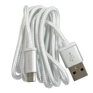 Cabo micro USB 3 metros branco - Duracell