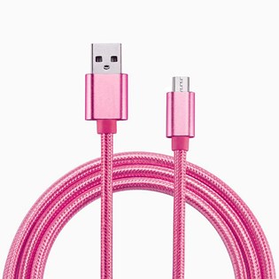 Cabo micro USB 90cm rosa - Duracell