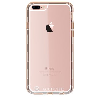 Capa Híbrida para iPhone 8/7/6S/6 Plus Ouro Rosé - Gatche