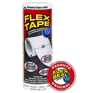 Flex Tape Fita Multi-Aplicação Branco - 30 x 300 cm