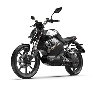 Moto Elétrica TSX Preta - Motor de 1500W até 3000W Rodas 17" - Super Soco